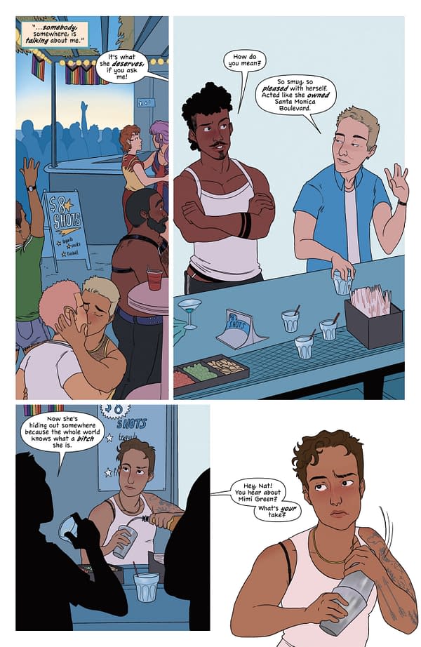 Interior preview page from DID YOU HEAR ABOUT MIMI GREEN #1 ARIANA MAHER COVER