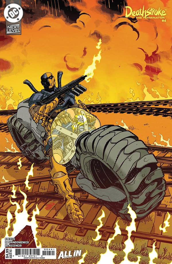 Cover image for Deathstroke: The Terminator #4