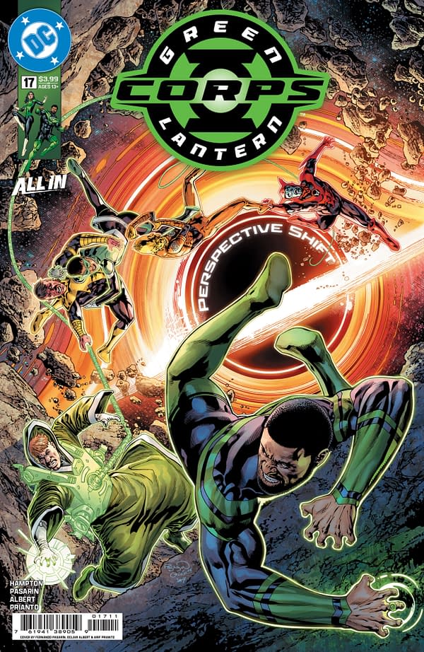Cover image for Green Lantern Corps #17
