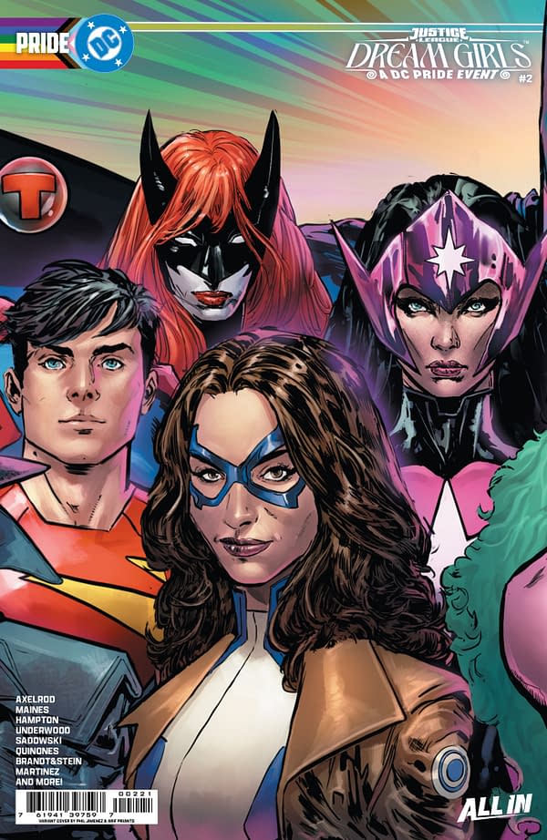 Cover image for Justice League: Dream Girls – A DC Pride Event #2