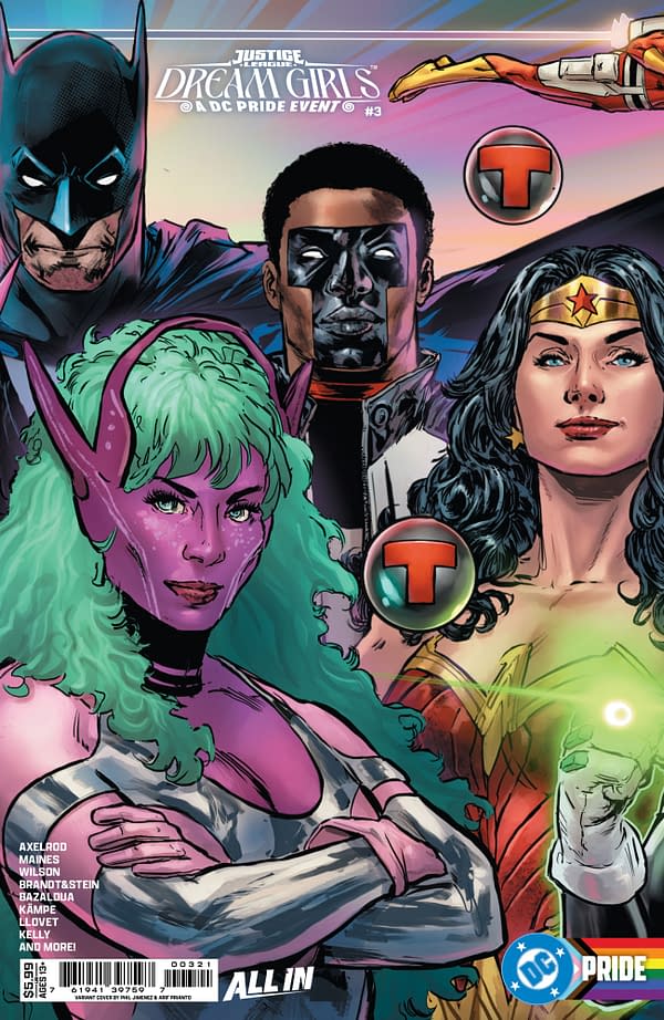 Cover image for Justice League: Dream Girls – A DC Pride Event #3