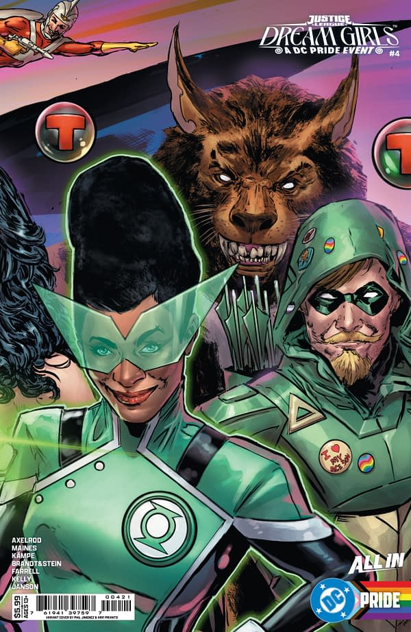 Cover image for Justice League: Dream Girls – A DC Pride Event #4