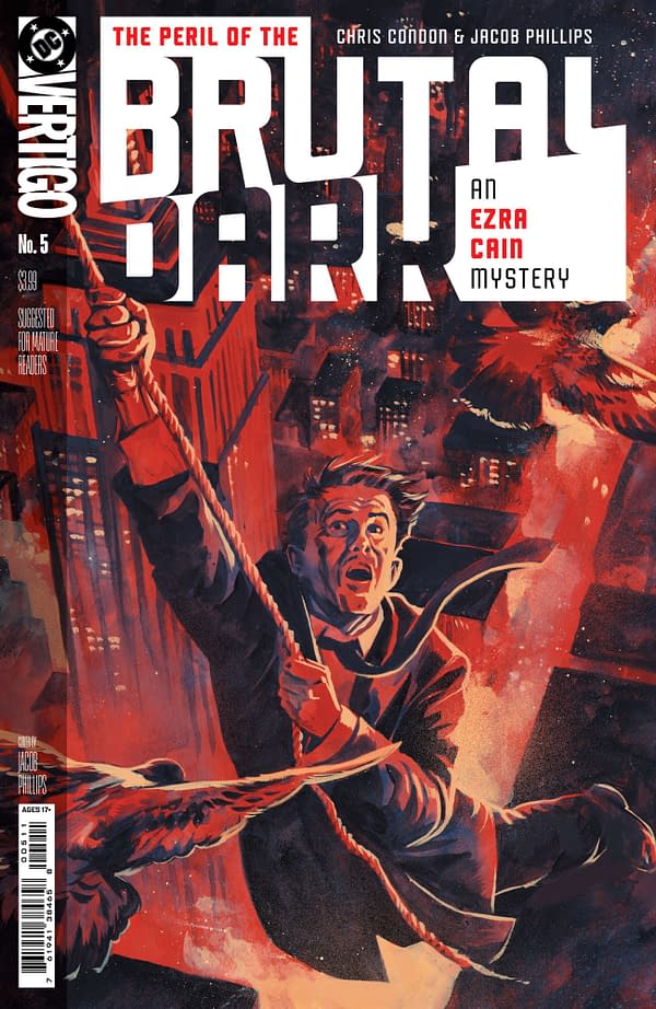 Cover image for The Peril of the Brutal Dark: An Ezra Cain Mystery #5