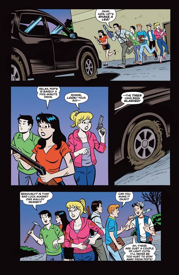 Interior preview page from Archie x Army of Darkness #5