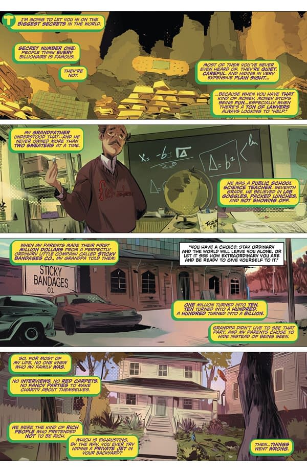 Interior preview page from The Trillion Dollar Kid #1
