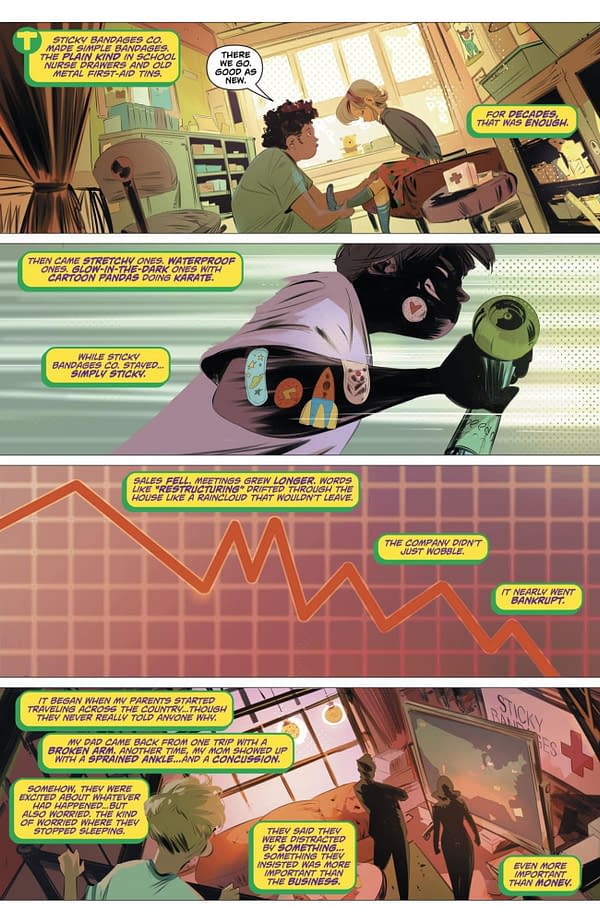 Interior preview page from The Trillion Dollar Kid #1