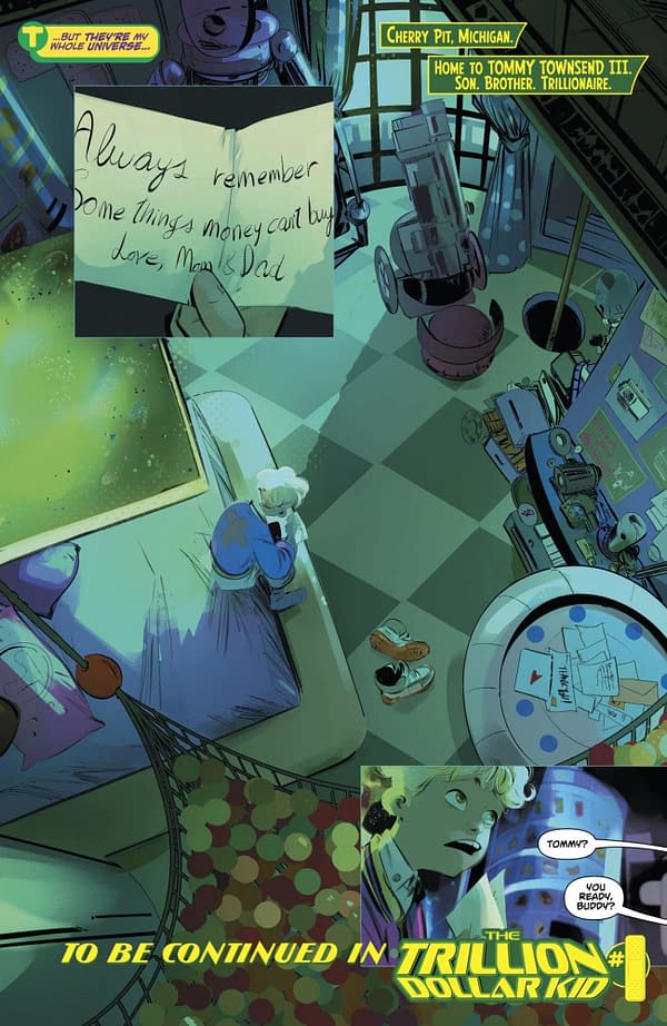 Interior preview page from The Trillion Dollar Kid #1