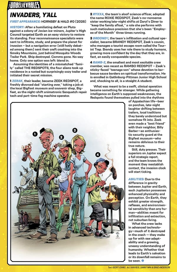 Interior preview page from Ghost Machine: The Official Guidebook #3
