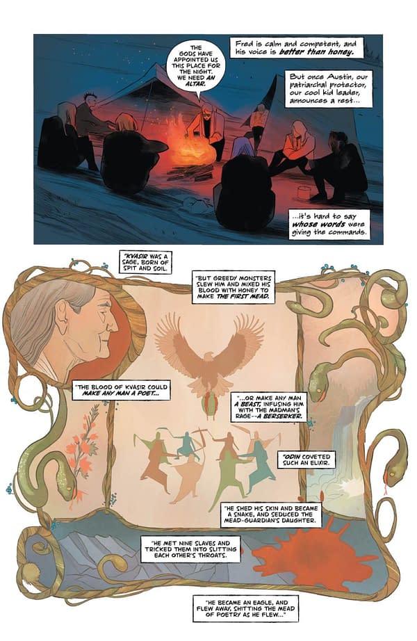 Interior preview page from Odin #2