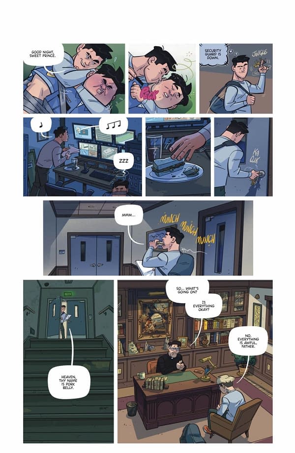 Interior preview page from Royals #3