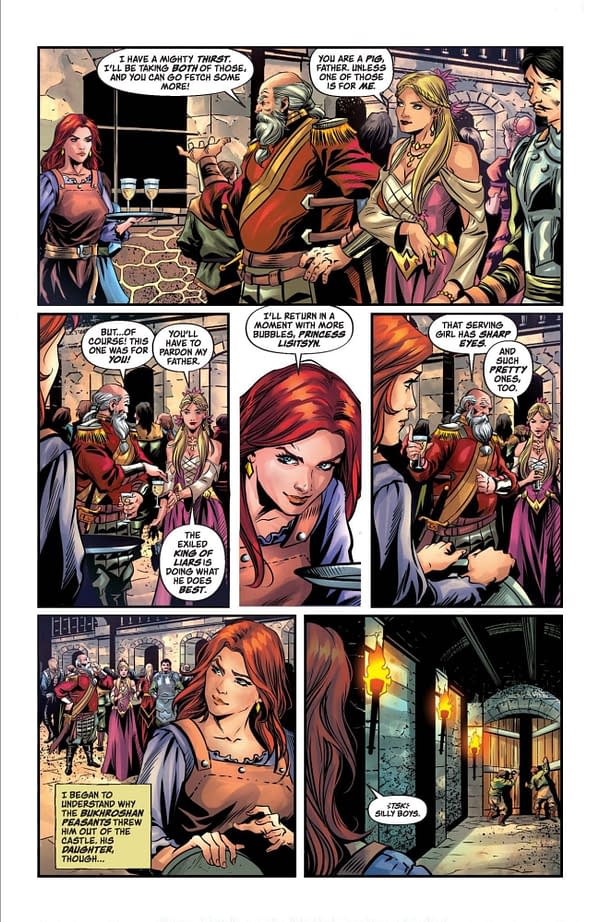 Red Sonja Noir: The Plunder and the Princess Special #1 Preview