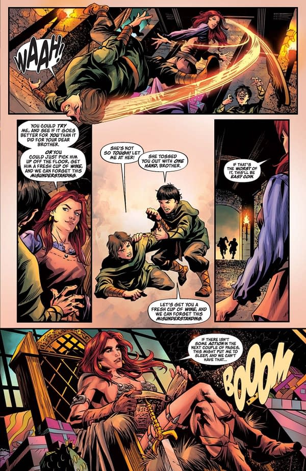 Red Sonja Noir: The Plunder and the Princess Special #1 Preview