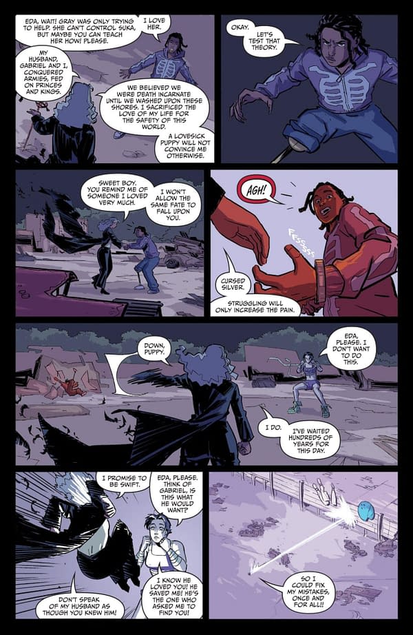 Interior preview page from Nights #19