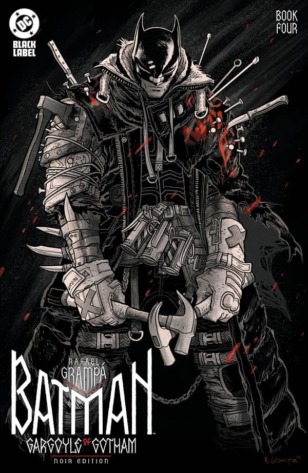 Cover image for Batman: Gargoyle of Gotham #4 Noir Edition