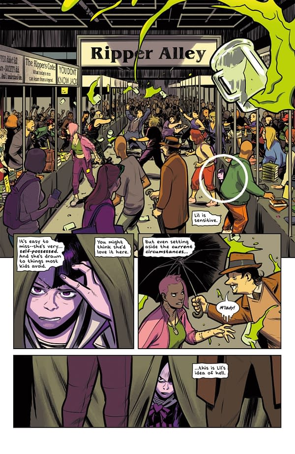 Interior preview page from FML #8 DAVID LóPEZ COVER