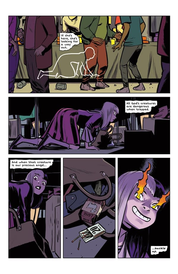 Interior preview page from FML #8 DAVID LóPEZ COVER