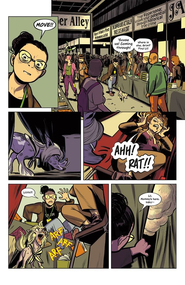Interior preview page from FML #8 DAVID LóPEZ COVER