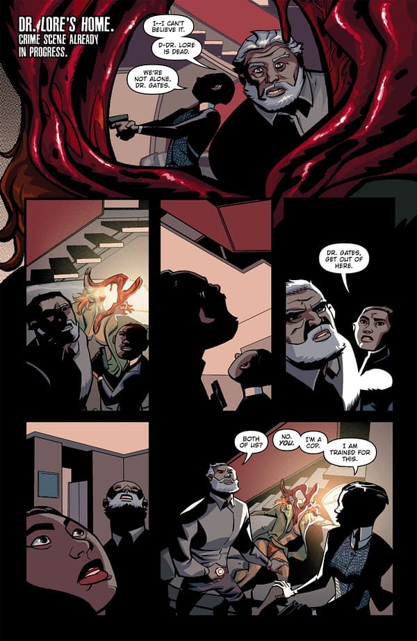 Interior preview page from POWERS 25 #10 MICHAEL AVON OEMING COVER