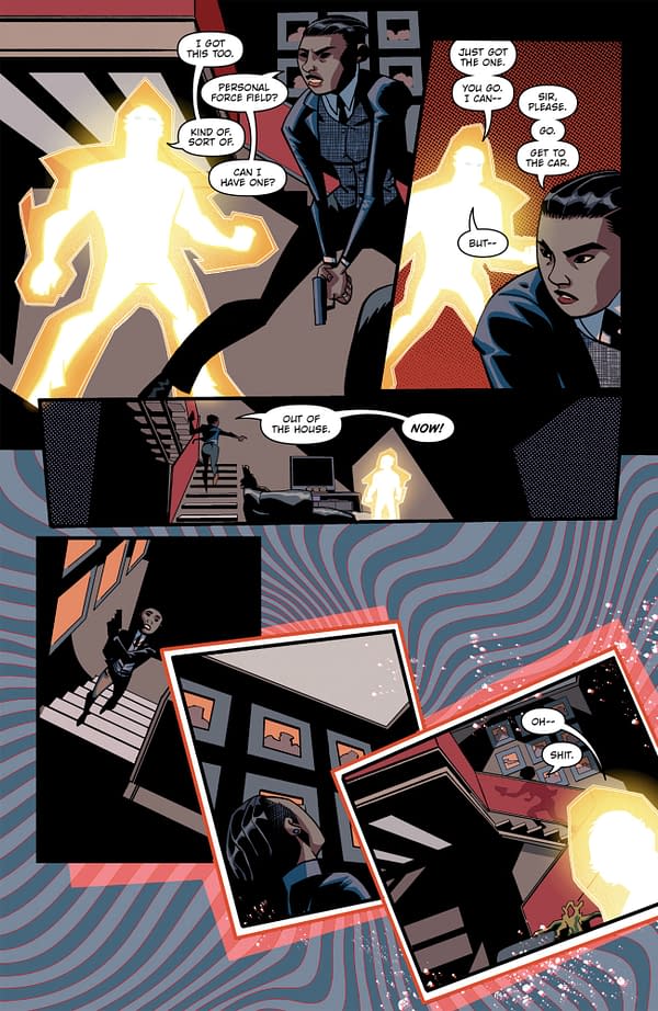 Interior preview page from POWERS 25 #10 MICHAEL AVON OEMING COVER