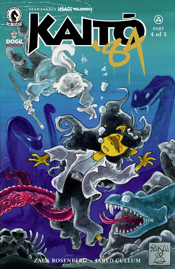 Cover image for Usagi Yojimbo: Kaito '84 #4 (CVR B) (Stan Sakai)