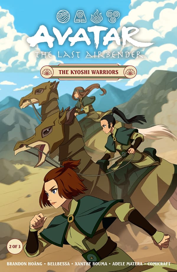 Cover image for AVATAR: THE LAST AIRBENDER--THE KYOSHI WARRIORS #2 DANIELLE WEIRES COVER