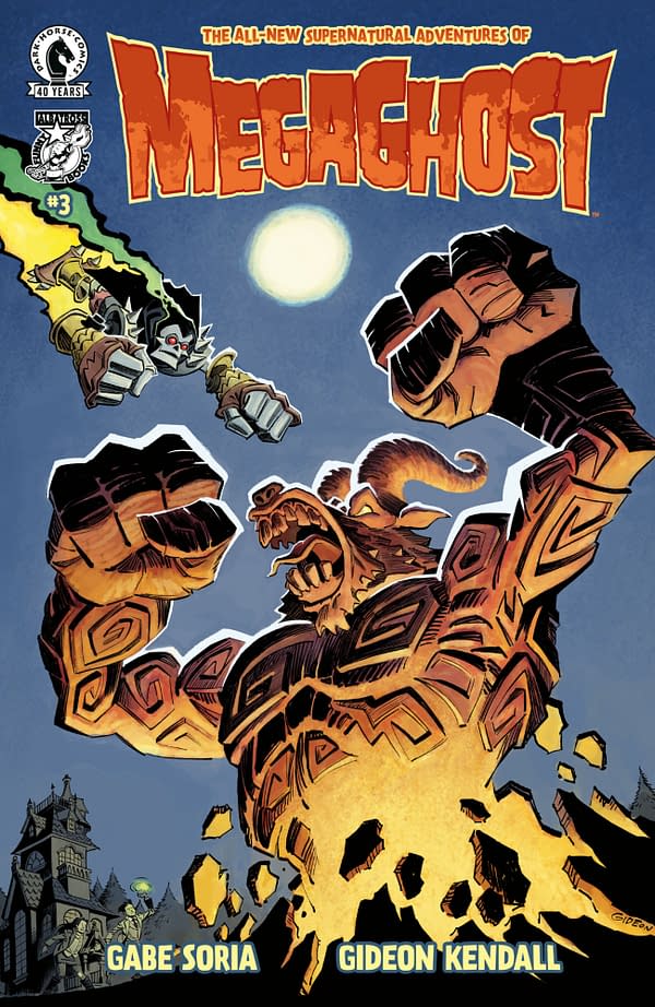 Cover image for MEGAGHOST VOLUME 2 #3 GIDEON KENDALL COVER