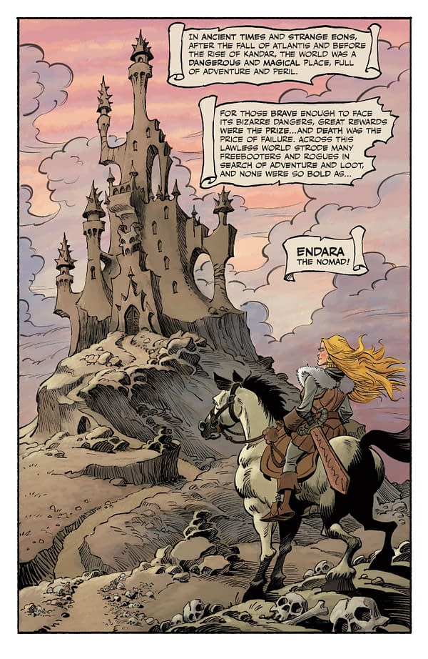 Interior preview page from MEGAGHOST VOLUME 2 #3 GIDEON KENDALL COVER
