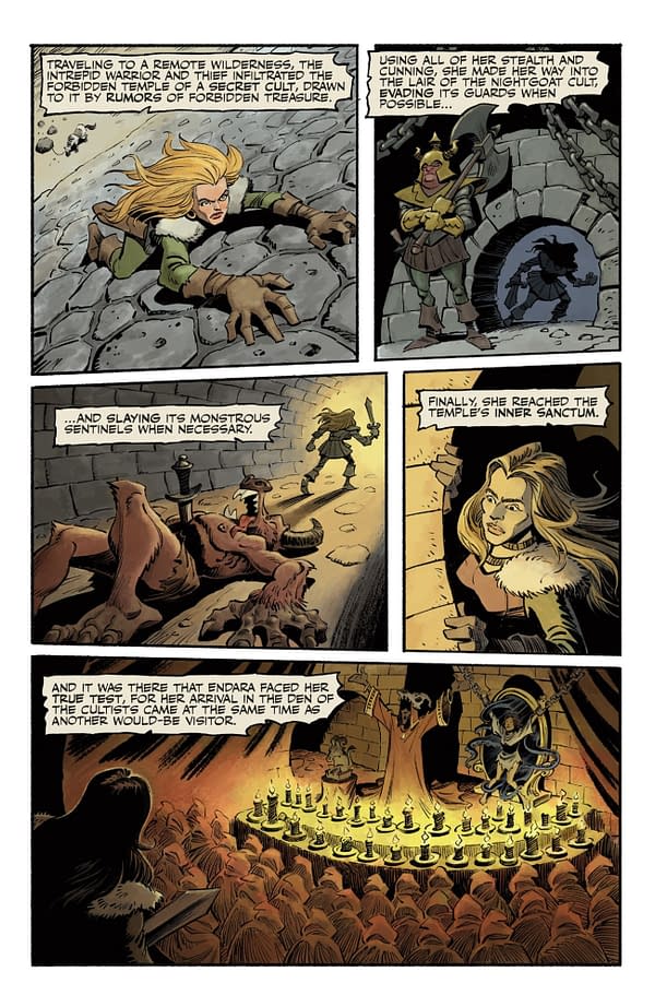Interior preview page from MEGAGHOST VOLUME 2 #3 GIDEON KENDALL COVER