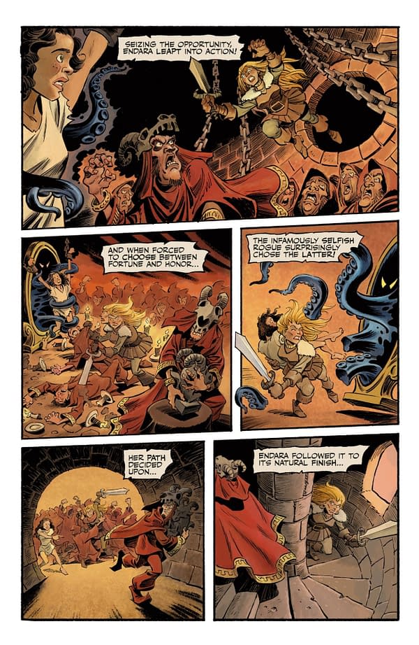 Interior preview page from MEGAGHOST VOLUME 2 #3 GIDEON KENDALL COVER