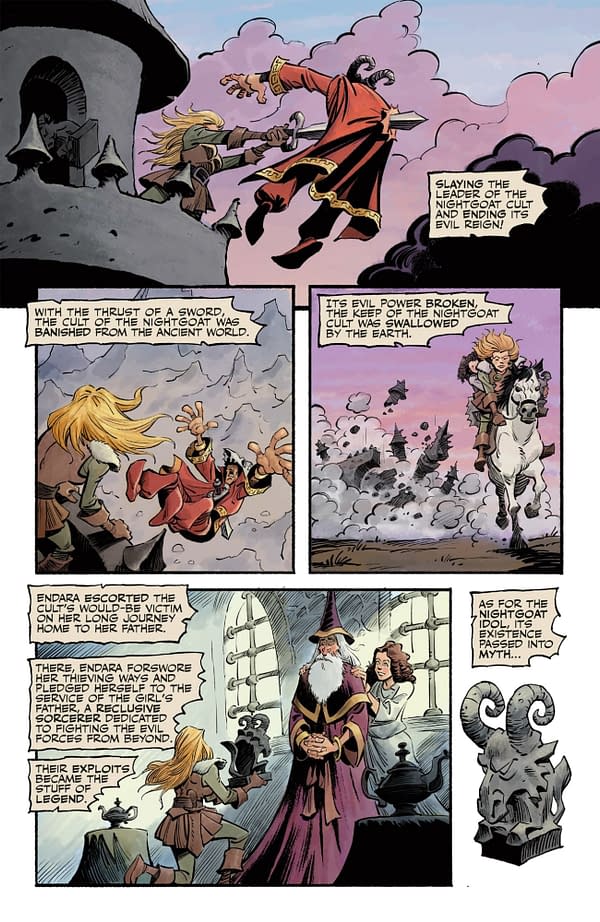 Interior preview page from MEGAGHOST VOLUME 2 #3 GIDEON KENDALL COVER