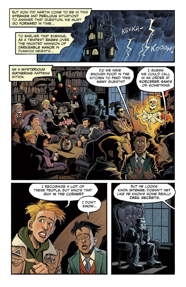 Interior preview page from MEGAGHOST VOLUME 2 #4 GIDEON KENDALL COVER