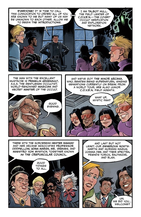 Interior preview page from MEGAGHOST VOLUME 2 #4 GIDEON KENDALL COVER