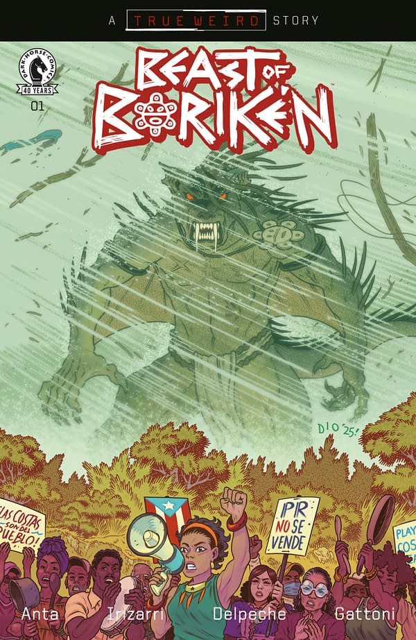 Cover image for BEAST OF BORIKEN #1 DANIEL IRIZARRI COVER