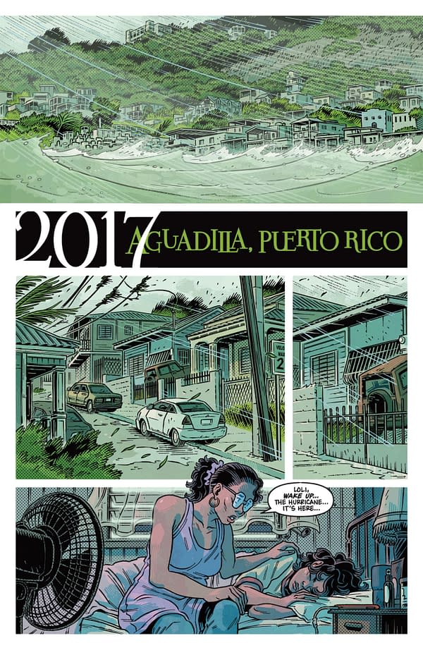 Interior preview page from BEAST OF BORIKEN #1 DANIEL IRIZARRI COVER