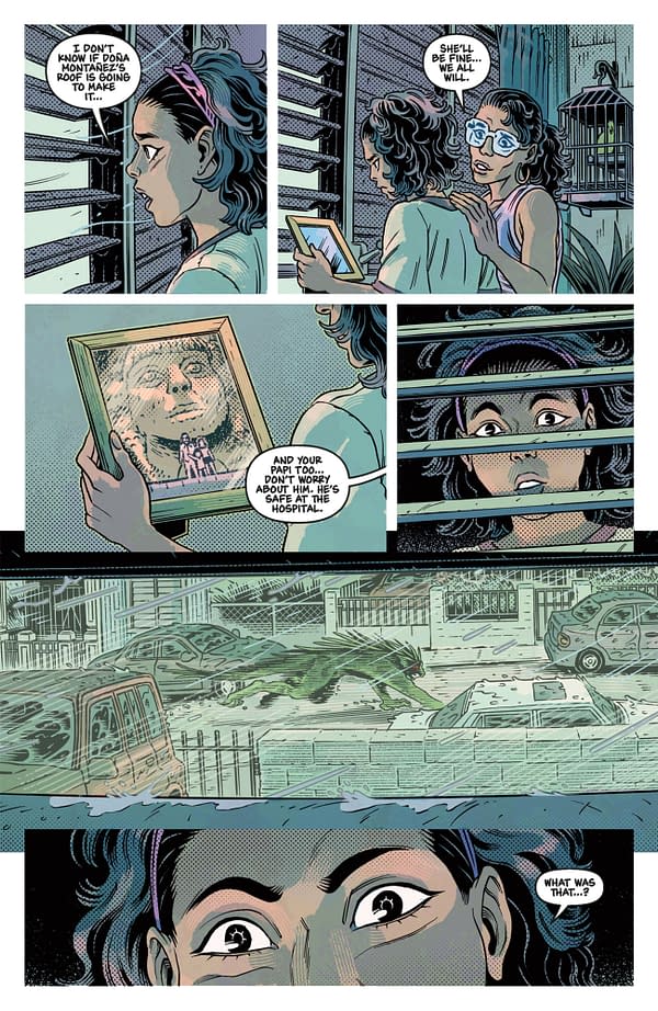 Interior preview page from BEAST OF BORIKEN #1 DANIEL IRIZARRI COVER