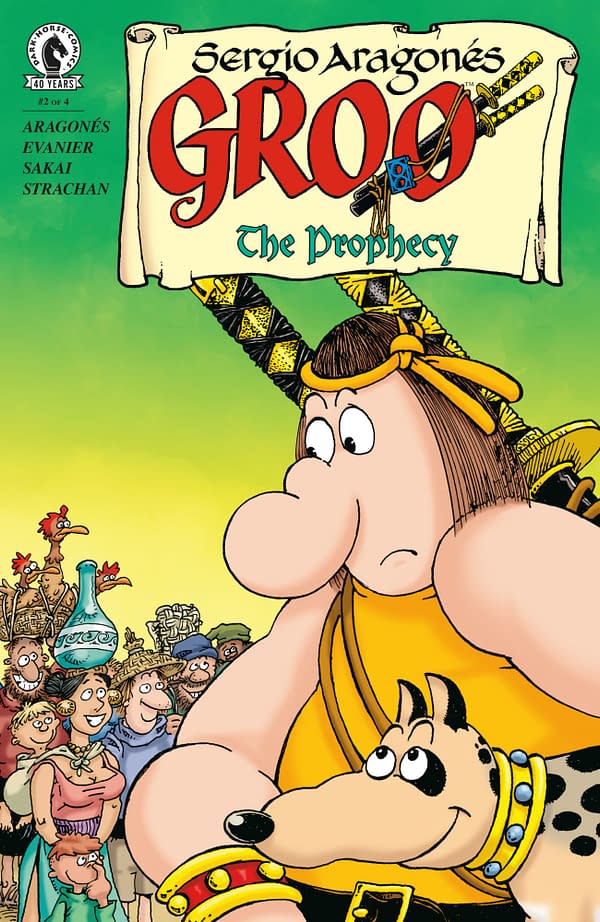 Cover image for GROO: THE PROPHECY #2 SERGIO ARAGONéS COVER