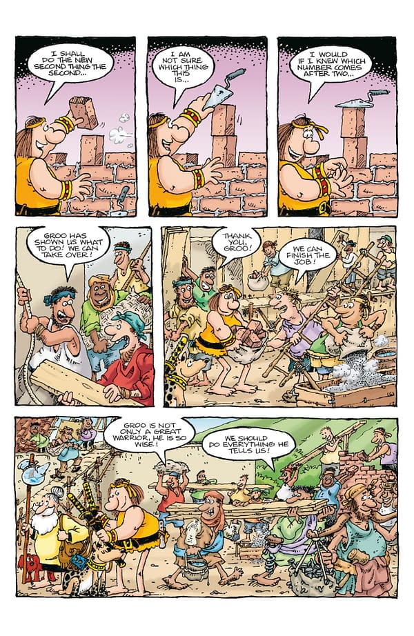 Interior preview page from GROO: THE PROPHECY #2 SERGIO ARAGONéS COVER