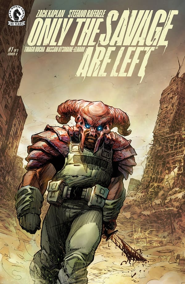 Cover image for Only the Savage Are Left #1 (CVR C) (Todd Beats)
