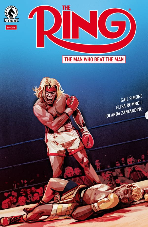 Cover image for THE RING: THE MAN WHO BEAT THE MAN #1 OLIVER BARRETT COVER