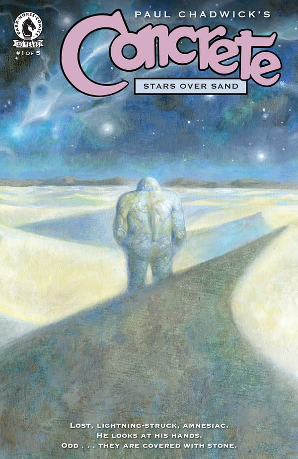 Cover image for CONCRETE: STARS OVER SAND #1 PAUL CHADWICK COVER