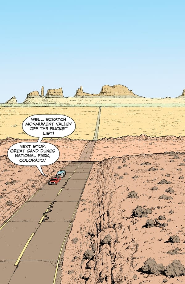 Interior preview page from CONCRETE: STARS OVER SAND #1 PAUL CHADWICK COVER