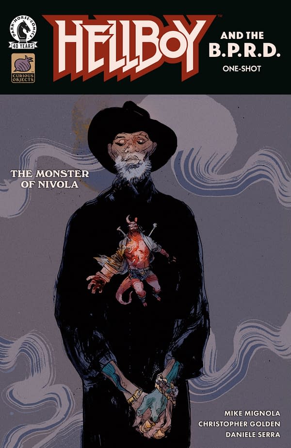Cover image for Hellboy and the B.P.R.D.: The Monster of Nivola one-shot (CVR B) (Nicolas Nemiri)