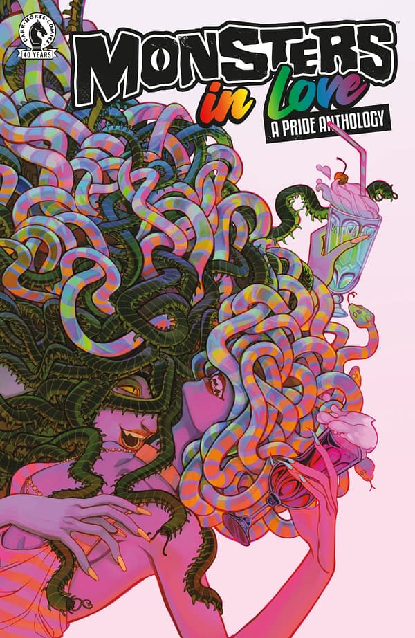 Cover image for MONSTERS IN LOVE: A PRIDE ANTHOLOGY V. GAGNON COVER