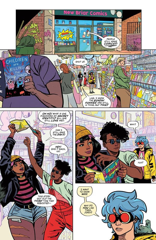 Interior preview page from MONSTERS IN LOVE: A PRIDE ANTHOLOGY V. GAGNON COVER