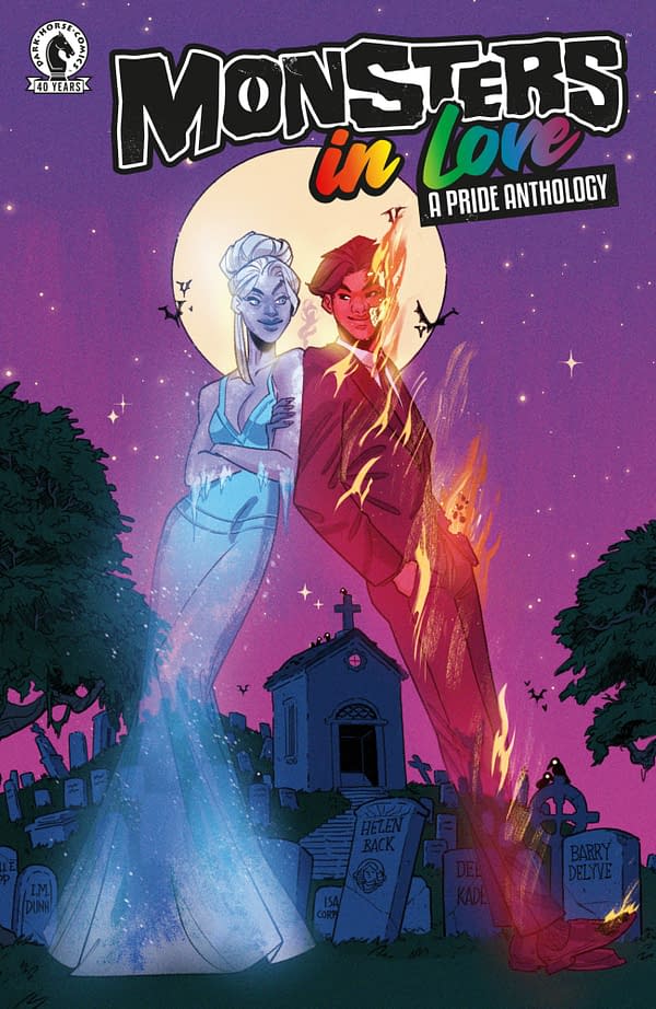 Cover image for Monsters in Love: A Pride Anthology one-shot (CVR B) (Bradley Clayton)