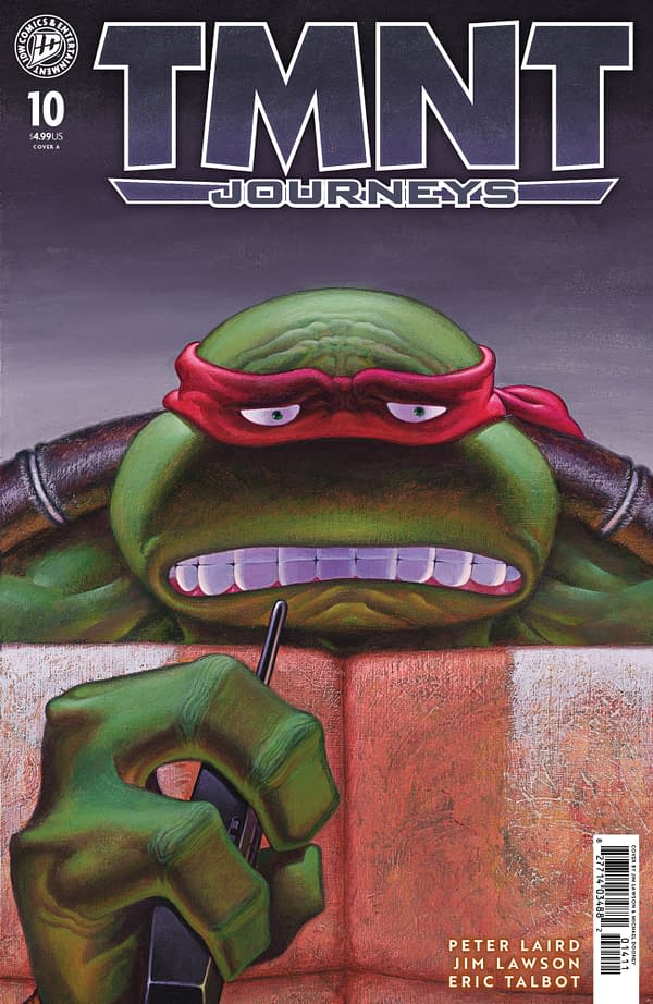 Cover image for TMNT: JOURNEYS #10 JIM LAWSON COVER