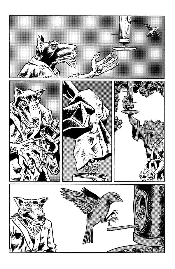 Interior preview page from TMNT: JOURNEYS #10 JIM LAWSON COVER