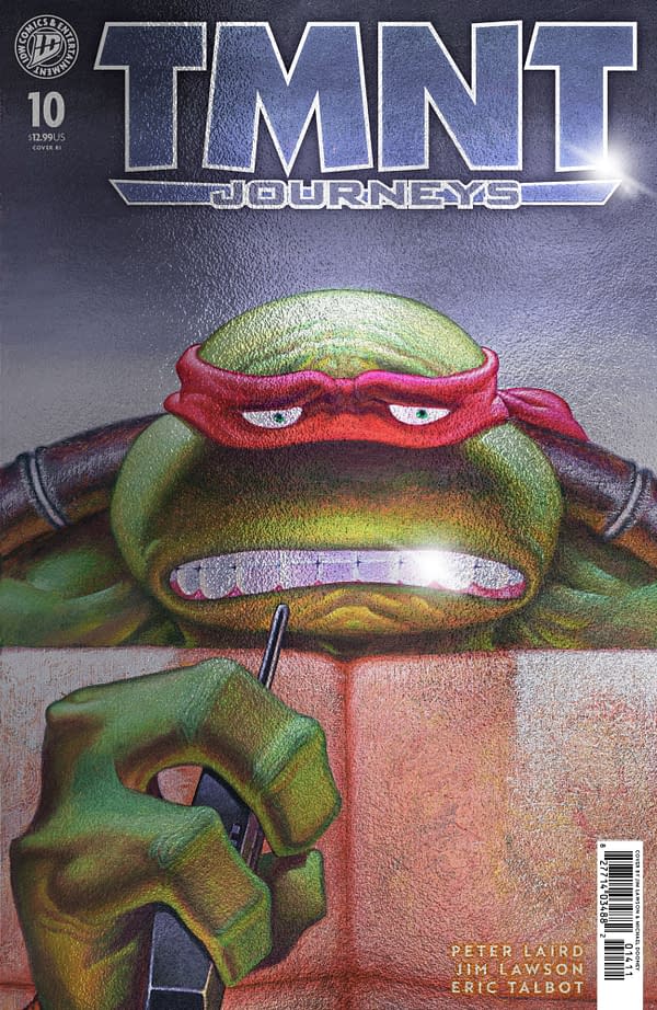 Cover image for TMNT: Journeys #10 Variant RI (10) Foil (Dooney & Lawson)