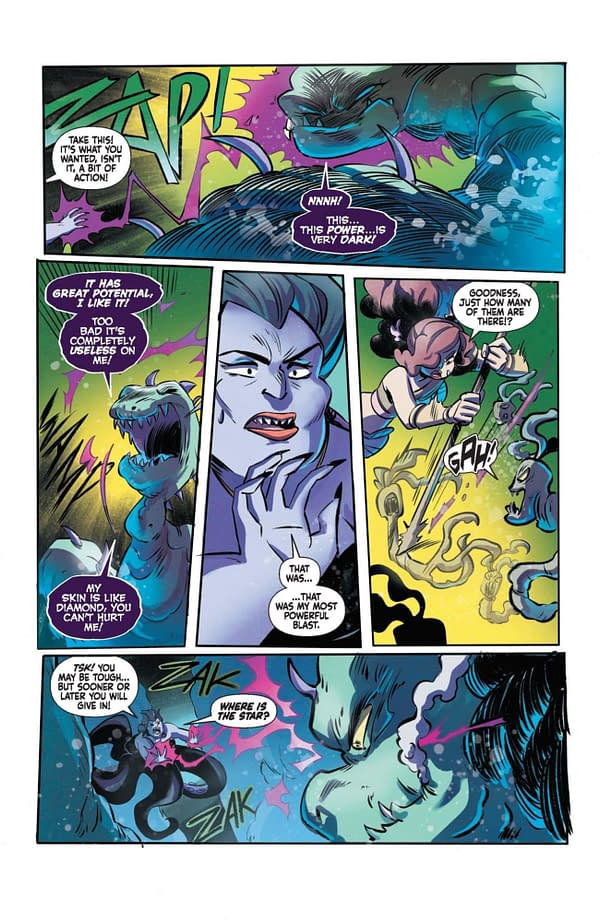 Interior preview page from Disney Villains: Ursula #5