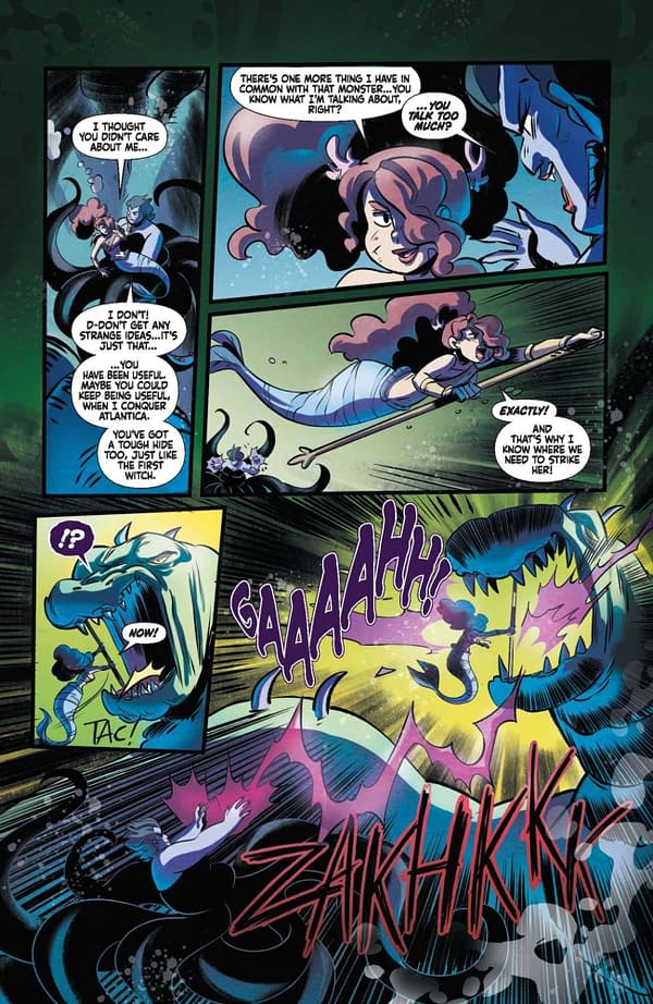 Interior preview page from Disney Villains: Ursula #5